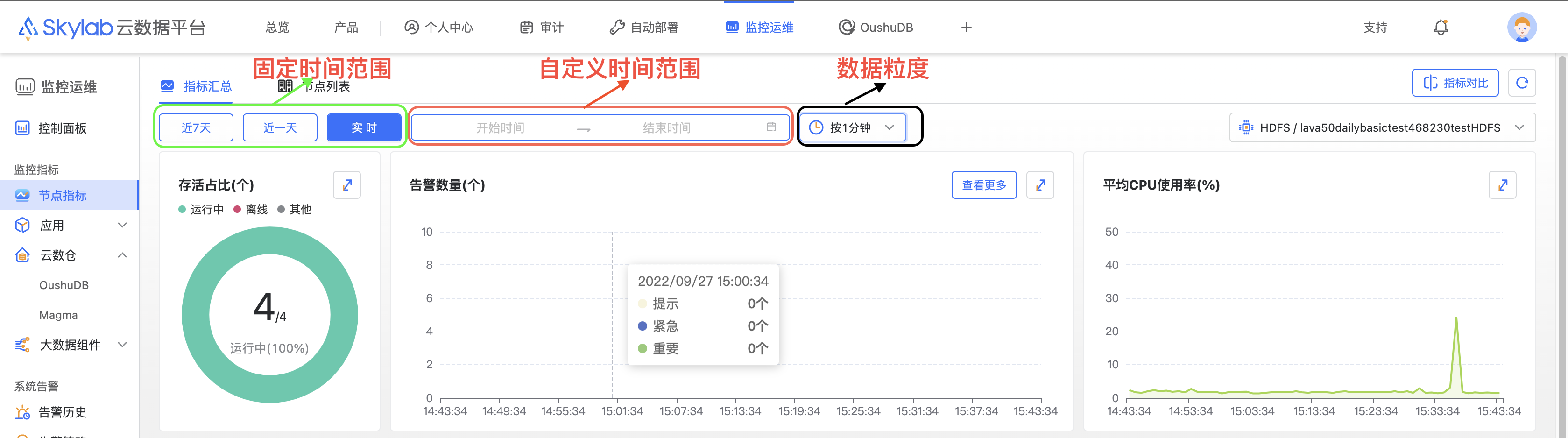 监控首页